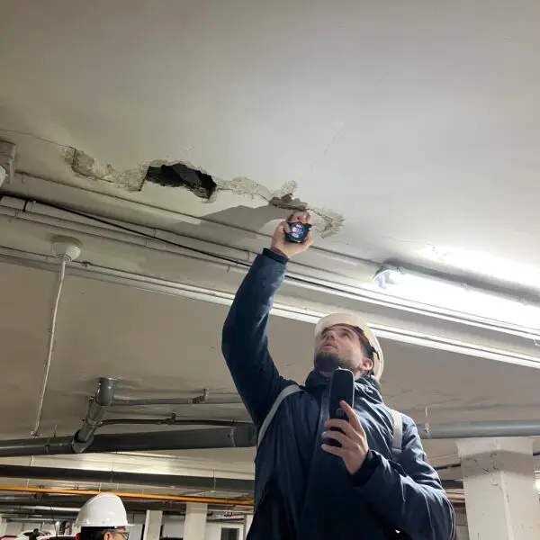Inspección de estructuras afectadas por la DANA